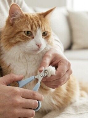 Up & Up Cat Grooming Nail Clipper Clippers NIP New in Packaging Light Baby Blue